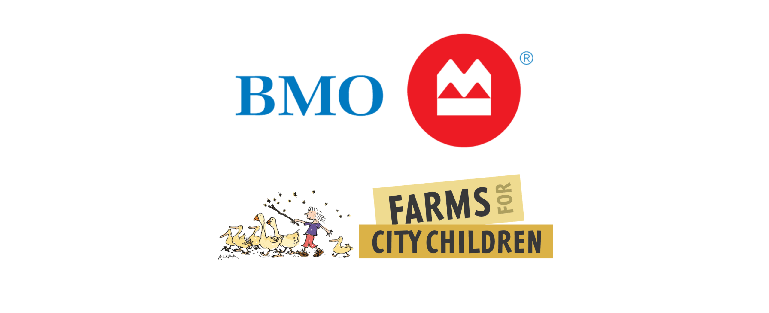 BMO Bank of Montreal raises £13,500 in a month for Farms for City Children!