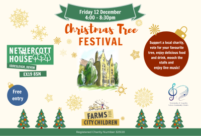 Christmas Tree Festival at Nethercott House Farms for City Children
