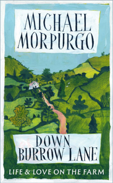 The front cover of the Hodder edition of Down Burrow Lane