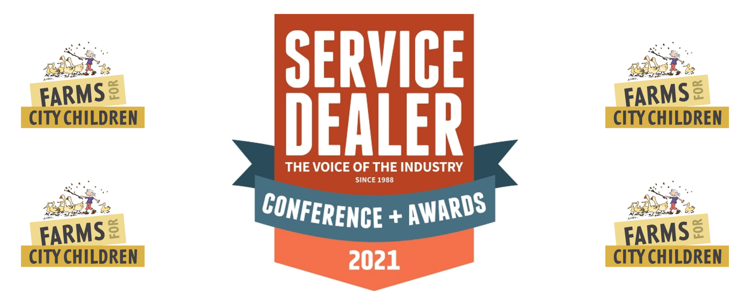 2021 Service Dealer Awards raises £3,500 for Farms for City Children